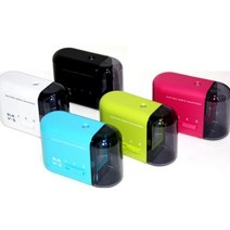 홀아트 자동 전동 연필깎이 ELM V5 미술용품 새학기용품, V5 화이트