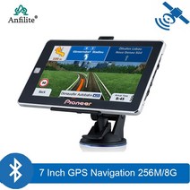 차량용 네비게이션 7인치 트럭 GPS 네비게이터 ram 256M ROM 8GB 블루투스 FM 후면보기 카메라 무료 스페인, 01 with rear camera_01 7
