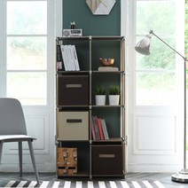 FIXA8단선반 선반 인테리어 공간박스 수납장 책장 DIY, 베이지