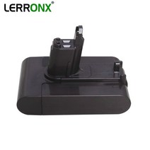 V7플러피 V6 V8 V10 V11 교체 다이슨배터리 LERRONX충전식 배터리 22.2V 2200mAh Lithuim 진공 청소기 교체용 다이슨 b형 DC31 DC34 DC35, 한개옵션0