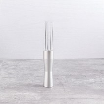 침칠봉 칠침봉 커피 니들 디스트리뷰터 스테인레스 스틸 커피 파우더 브레이크 바늘 에스프레소 디스펜서, 01 white