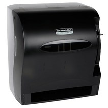 Kimberly-Clark Professional Levermatic 롤 페이퍼 타월 디스펜서 (09765) 설명서(한글이 아닐 수 있음) 스모크 (블랙), Manual - Lever