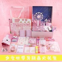 입학선물 볼펜 샤프 파카펜 문방구 인터넷 레드 세트 선물 벚꽃소녀 마음 학용품 개강 중학, 33 오일 레벨업 남성 화열조 선물세트
