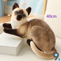 애착인형 고양이인형 리얼동물 귀여운 강아지 장식 진짜같은 봉제, 7