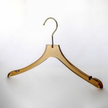 [KT알파쇼핑]클리어 아크릴 옷걸이(브라운), 상세페이지참조, 기본상품