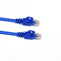 기가비트 고급 CAT.6 UTP 동선 랜케이블 블루 10M 기가비트 UTP 동선 랜케이블 랜선 블루 PC케이블 PC부품, 엘림헬스케어81 본상품선택