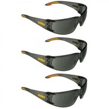 3 쌍/팩 디월트 Rotex 연기/회색 안전 안경 선글라스 경량 Z87+