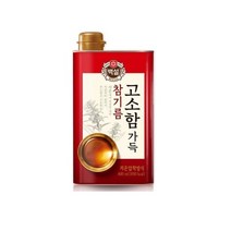 백설 고소함 가득 참기름, 400ml, 12개