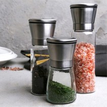 통후추 깨갈이 굵기조절 핸드그라인더 참깨그라인더 미니그라인더 소스통, 300ml