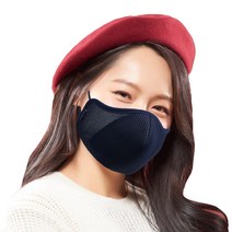 이온플러스 빨아쓰는 마스크 숨쉬기 편한 필터 교체 새부리형 면 천, 1 . 네이비 특대형, 2 . 화이트 대형 2매 추가