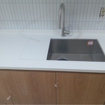 국산인조대리석 싱크대 조리대 확장 주문제작 핸드메이드, 40cm, 크리스탈