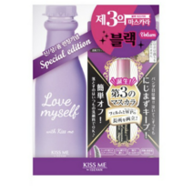 키스미 히로인 메이크 어드밴스드 필름 볼륨앤컬 마스카라 + 보틀, 오드브라운, 1세트