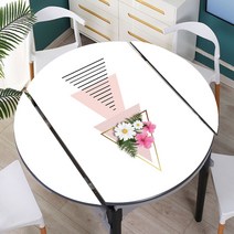 확장형 식탁 모듈 테이블 익스텐션 원형 접이식 예쁜, 85/135 원형 세조각, 옵션8