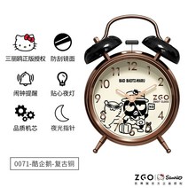 ZGO 헬로키티 탁상시계 산리오 시계 침대옆 캐릭터 무소음, 옵션3