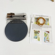 미싱기계 미니재봉기 소형재봉틀 가정용미싱 DIY 의류 재봉틀 청바지 꼬기 패치 기계 미니 베틀 멘더 수제 직조 뜨개질 세트 도구, Black 12 Pins, 블랙 12 핀