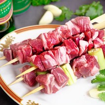 [100% 손질 양고기] 숄더랙 프렌치렉 토마호크 양꼬치 양갈비 프렌치드 램 큐브 스테이크 프리미엄 호주산 구이용, 11) 램 큐브 양고기 1000g