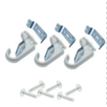 못없이 커튼봉 블라인드 레일 달기 노피스 브라켓 (화이트), 커튼봉브라켓-35mm봉전용(낱개)