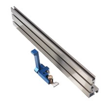 트리머테이블 목공 프로파일 펜스 T 트랙 슬롯 슬라이딩 브래킷 마이터 게이 커넥터 라우터 톱 테이블 벤치, 3.5mm