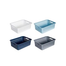 [G1P] 시스맥스 생활용품 아이바스켓 카파 틈새 68201 정리 - 자투리 트레이 시스 중형 51083 책꽂이 수납 ( G1P/ 80486EA ), 네이비