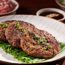 [하영이네] 전주 한옥마을 맛집 오색 떡갈비 120gX30팩세트 (순한맛/매운맛/비트/카, 선택:02_매운맛 떡갈비 120gX30팩
