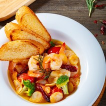 팔도맛집 감바스 알 아히요 밀키트 3인분 야채포함 캠핑요리 홈파티 술안주