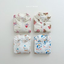 패턴바람막이(XS-JL) 데일리베베 바람막이 가을점퍼 유아점퍼 키즈점퍼 주니어점퍼 여아점퍼 남아점퍼 무지개처럼