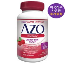 아조 레시틴 크랜베리 100정 추가 사은품 증정