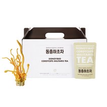동이바이오 동충하초차 밀리타리스동충하초 코디세핀 분말 버섯차 국내산, 20개입
