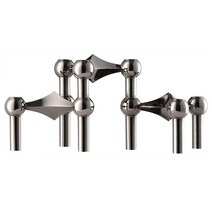 Stoff 스토프 나겔 캔들 홀더 3종 블랙 크롬 촛대