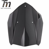 야마하 모터 스포츠 투어링 레이싱 윈드 쉴드 장착 브래킷 포함 2016 MT03 2019-MT 03 용 -, Smoke