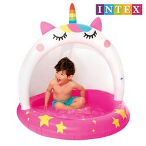 인텍스 58438 캐티콘 베이비풀 미니풀장 유아풀장 물놀이튜브 아기수영장 야외풀장 볼풀장 풀장튜브 베란다풀장 아기풀장 튜브 보트