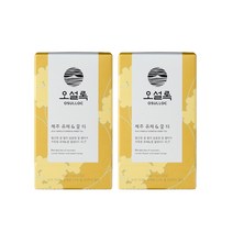 오설록 제주 티백 20ea X 2 (순수녹차/화산우롱차/영귤티/꿀배티/동백꽃티/블랙티/유채꿀티/얼그레이), 오설록 제주 유채꿀 티 20EA(티