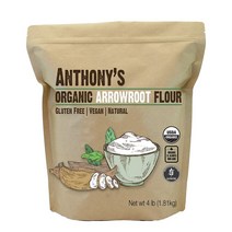 Anthonys Arrowroot Flour 앤서니 에로우루트 칡 가루 비건 1.81kg