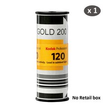클래식 코닥 골드 200 프로페셔널 ios 200 120mm 컬러 네거티브 1-5롤 만료 날짜 1.2024, 1롤