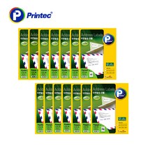 프린텍/우편발송 라벨 100매, V3250-100
