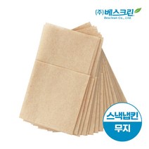 스낵냅킨 갈색 무지 [5 000매/박스], 스낵냅킨/갈색지 [5000매입], 1개, 1개