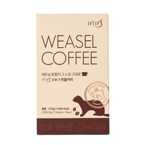마지막 이츠이츠 베트남커피 면세점 족제비 위즐믹스커피, 2박스