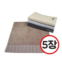 송월 뉴명품 세면타월 5장, 없음, 상세설명 참조