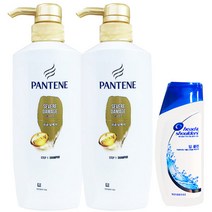 팬틴 극손상 샴푸 500ml x 2p + 샘플 90ml 세트, 1세트