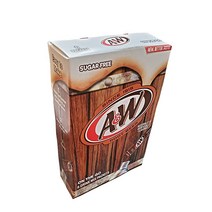 AW 루트 비어 카페인무설탕 클래식 휴대용 음료 믹스 패킷 1박스 6팩