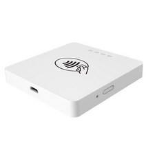 신용 카드 리더기 휴대용 모바일 포스 단말기 Pos NFC emv용 신용 카드 리더기 Visa MasterCard American, 02 White
