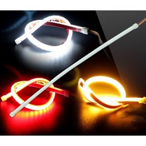 오토바이 LED바 30cm 슬림 2WAY 방수 바이크 led바 튜닝 라이트 led 줄조명 줄네온, 화이트+레드