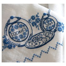 라라원단 키친모티브 본차이나 패키지 V012-P02 프랑스자수 디자인원단