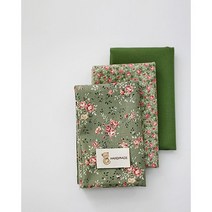 원단패키지 코델리 그린3종 1/8마 91978, 1/4마(45cmX55cm)3장