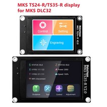 Makerbase CNC MKS TS35-R TS24-R 터치 스크린 TS35 TS24 V2.0 DLC32 V2.1 용 디스플레이 GRBL 32bit 브레이크 아웃 보드 컨트롤러, MKS TS24-R
