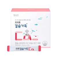 함소아 트리플 칼슘가득 어린이 칼슘제, 2개, 120g