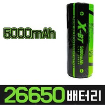 [생활/소품/최저] 26650 5000mAh 충전 배터리 건전지 충전지 충전기 305821EA, 1, 본상품선택