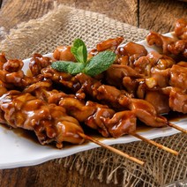 직화숯불구이 닭꼬치 닭꼬지 20g 40개 캠핑요리 아이들간식