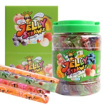 젤리스트로우 통 800g 젤리스트로우 요구르트맛, 386g, 1개