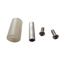 스피드웨이 RUIMA MINI4 용 플라스틱 샤프트 전동 스쿠터 접이식 롤러 액세서리, 01 WHITE